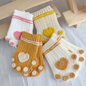 Crochet Cat Paw Glove【Finished Crochet】