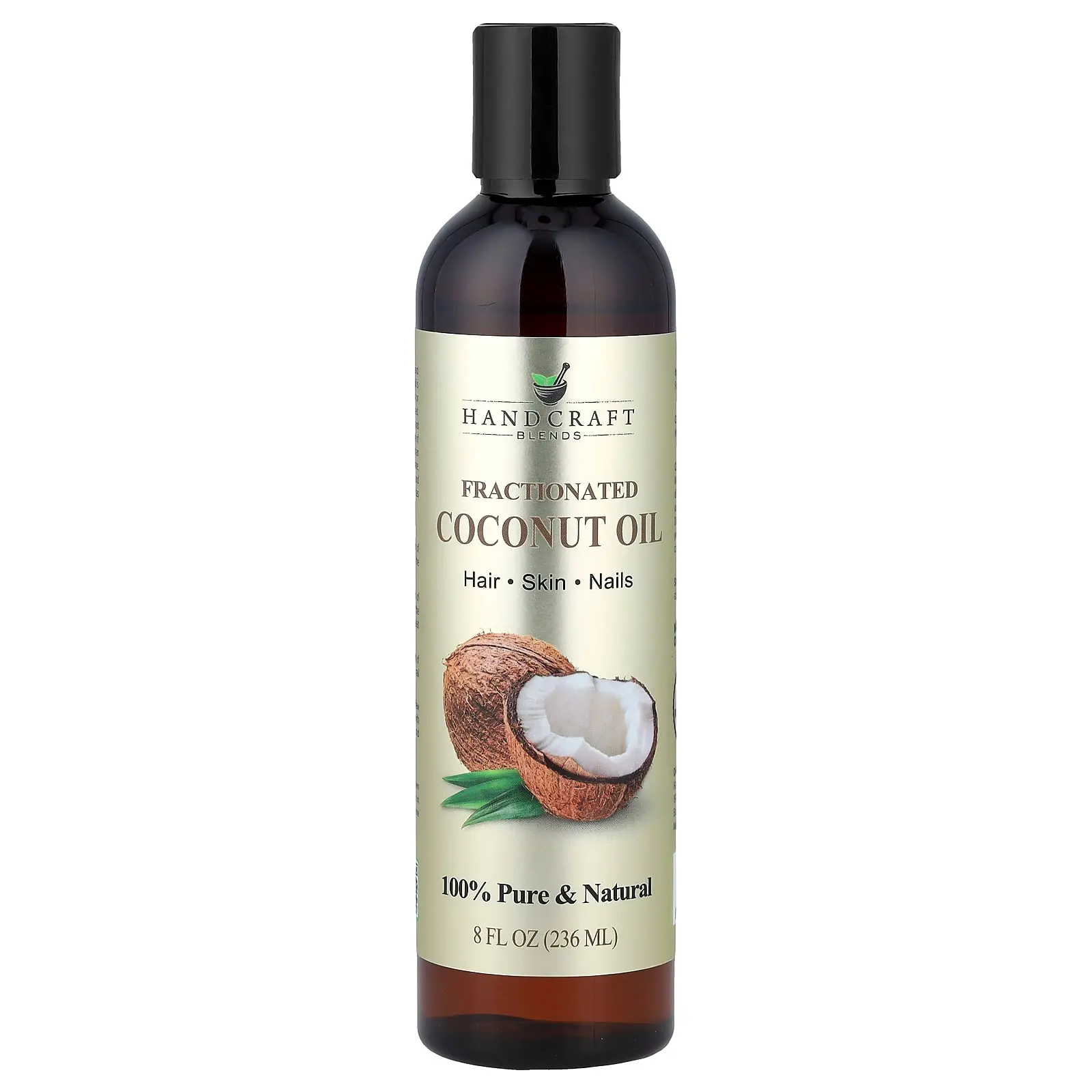 Handcraft Blends Fractionated Coconut Oil, 8 fl oz (236 ml)