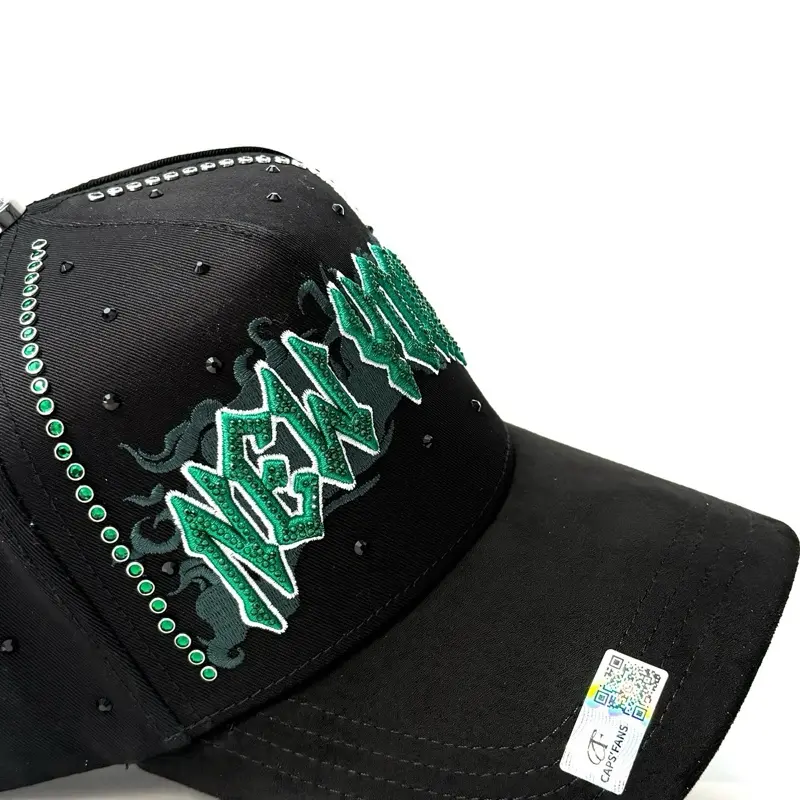 Premium high quality Hat N. y logo verde Premium high quality Hat N. y logo verde