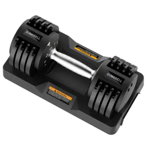 Adjustable Dumbbell 25lb Weights Dumbbells Set with Anti-slip Handle Home Gym Exercise Equipment Weights for Women at Home