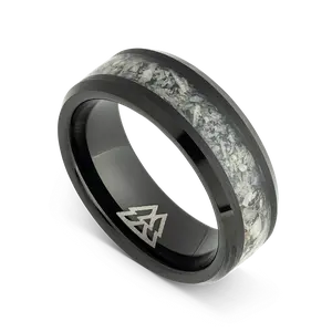 Deer Antler Single Barrel Ring Deer Antler Single Barrel Ring
