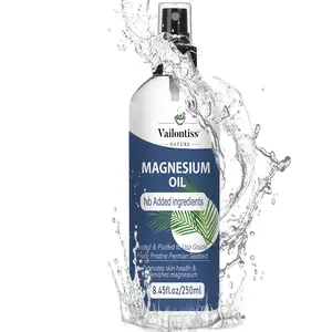 Magnesium Oil Foot Magnesium Oil Ancient Mineral Magnesium Supplement for Skin and Body Care Body Oils Local Magnesium 8.45 Fl Oz