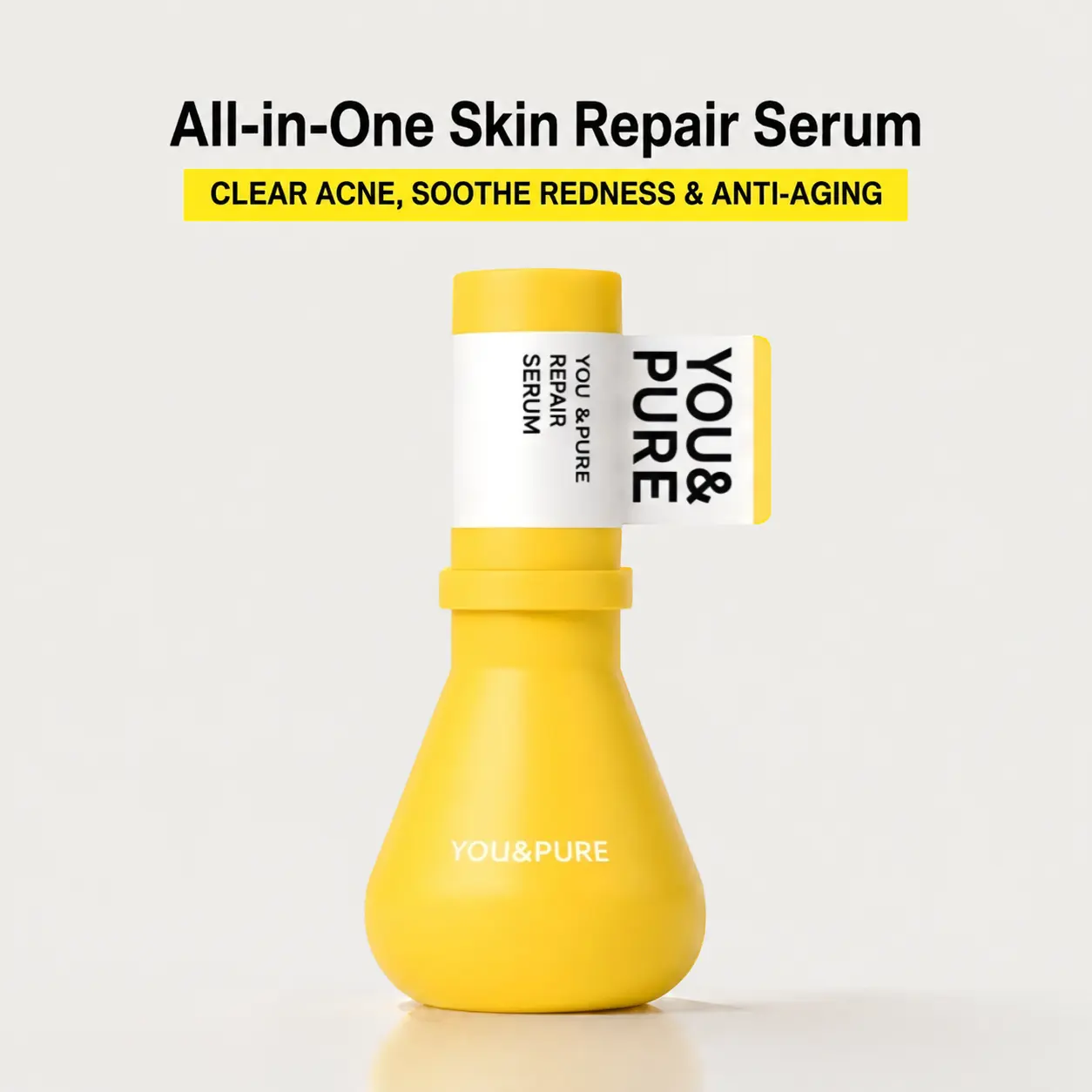 Colloidal Sulfur Multi-Peptide Serum | Skin Treatment & Acne Treatment | 8H Acne Relief&7D Skin Repair,Oat Soothing Redness Relief Essence, Oil Control Acne Clearing Anti-Aging Hydrating Skin Repair Serum for Sensitive Oily Skin