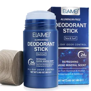 Sea & Surf Fragrance Coconut Oil Scented Deodorant Stick, 1 Box Long Lasting Deodorant Stick, Portable Deodorant Stick for Men, Suitable for Outdoor Sports, Body Care