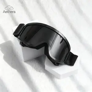 2026 New Unisex One-Piece Large-Frame Ski Goggles, Day-Night Lens HD Anti-Fog Padded Windproof for Skiing, Snowboarding, Mountaineering & Winter Adventures, TikTok Shop