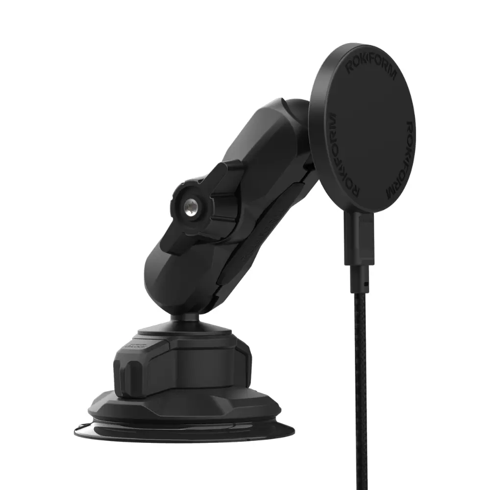 Magnetic Windshield Car Charger - Premium Phone Mount