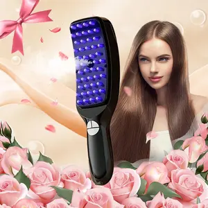 Electric Scalp Massager Brush with Soft Rubber for Relaxing Scalp, Scalp Relaxer, Nourishing Hair Roots, Hair Vitality, Hair Massage Comb for Stress Relief, Hair Relaxation