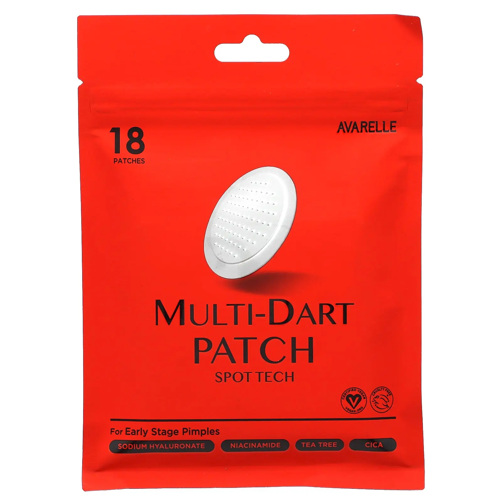 Avarelle Multi-Dart Patch, Spot Tech , 18 Patches | HSA/FSA Eligible