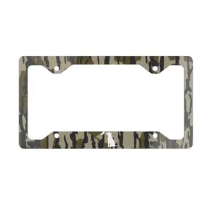 Local Boy Bottomland Camo Metal License Plate Frame, Truck Car Tags, 12 x 6 , 100% Aluminum, Assembled in the USA