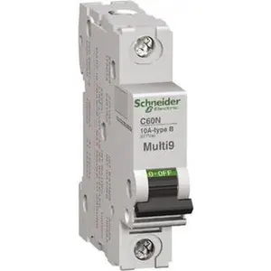 Schneider Electric 32 Amp, 277 V, 1 Pole, DIN Rail Mount Miniature Circuit Breaker Thermal Magnetic Trip MG24437