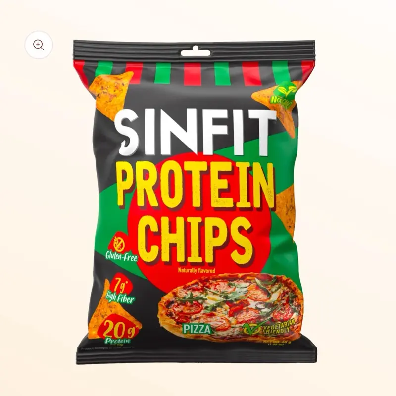 Sinfit Protein Chips, 20g Protein, 7g Fiber, Protein Snack Chips