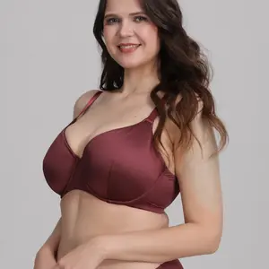 DRONtex Ruby Plus Size Underwire Bra – Full Support for Everyday Comfort No Dig Plus Size Bra – Wide Straps, All-Day Support Soft Comfy Bra bras for plus size