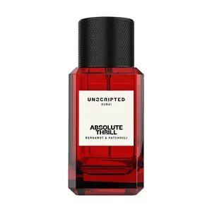 Unscripted Absolute Thrill - Bold and Unique Perfume for Men - Long-Lasting Men Perfume with Bergamot, Patchouli, Blackcurrant and Ginger - 1.7 oz