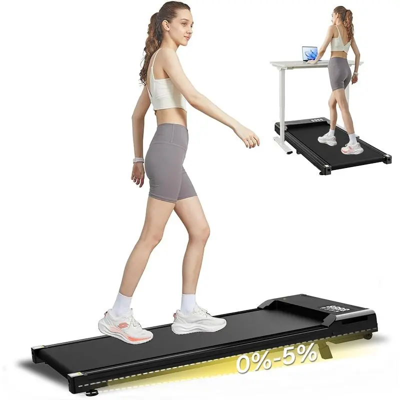 Walking Vibration Pad ,Vibrating Plate, Remote Control & APP, Lightweight Under Desk Treadmills For Home & Office，Walking Pad Treadmill with Manual Incline, LED Display, 265LBS Weight Capacity
