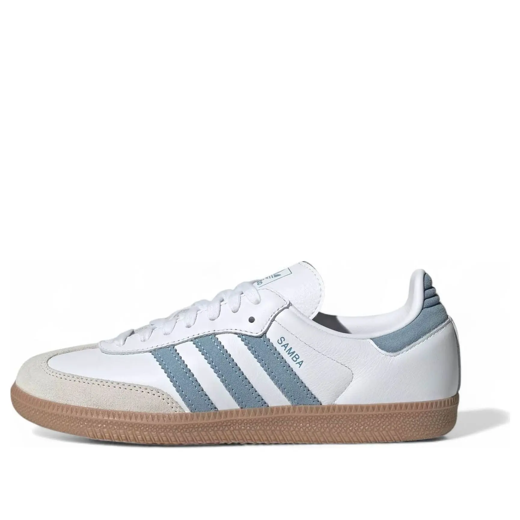 WMNS) adidas Samba OG 'Cloud White Ash Blue' JS1391 - TikTok Shop