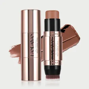 HANDAIYAN 2-in-1 Contour and Highlight Stick – Professional Cream Makeup for Nose Shadow, Face Shading & Strobing, Vegan Cruelty Free Contouring Palette