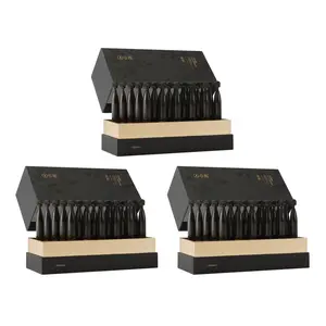 【3 boxes-90 tubes】GUYU Ginseng Firming Concentrated Essence Tubes - Anti-Wrinkle Moisturizing Collagen Peptide Serum for Skin Care Hydrating & Moisture Boost Hydrate Moisturizer, Erase parched wrinkles, gentle, single use, stock up, Gifting