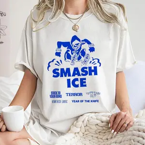 Hardcore Band Shirt Smash ICE Anti-ICE Graphic Tee | Stick To Your Guns, Knocked Loose, Terror Band Merch