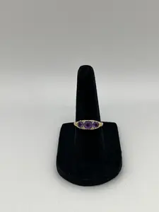 Amethyst and Diamond Ring, 1 CTW 14K Gold
