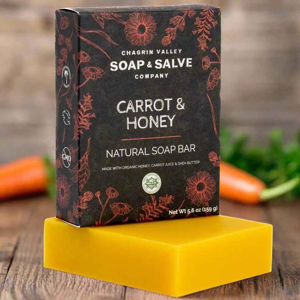 Natural Soap: Carrot & Honey Complexion