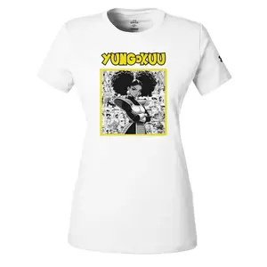 Women's Athletic Crewneck T-Shirt | Under Armour 1383284 White/black