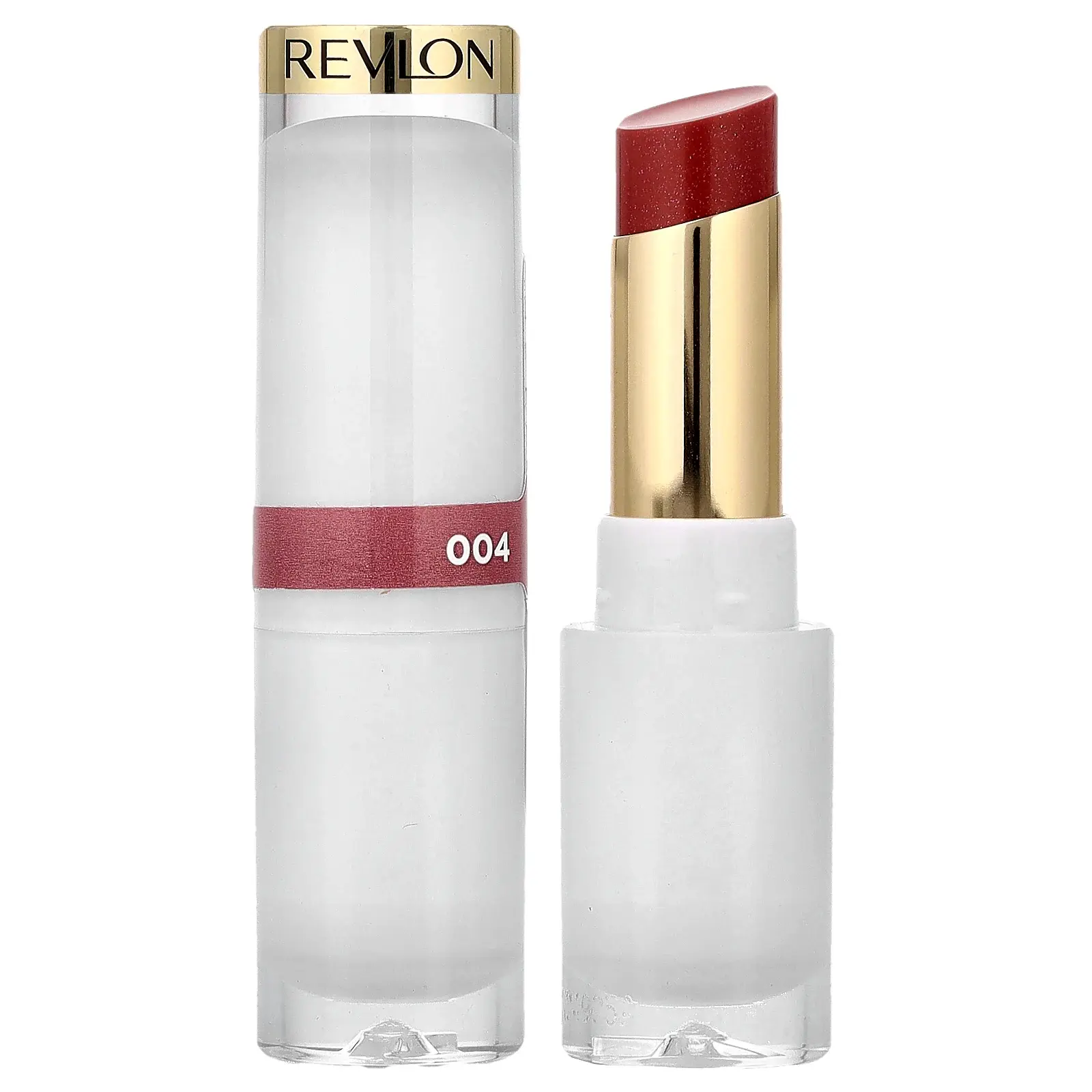 Revlon Super Lustrous™ Glass Shine, Lip Balm, 004 Nude Illuminator, 0.11 oz (3.1 g)