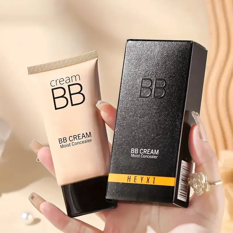 Long Lasting Foundation, Perfect Cover Premium Bb Cream, BB Cushion Moisturizing Hydrating, Lightweight Concealer Foundation, Highlighting Concealer Cream, Dark Skin Covering Makeup Cream, Cosmetics Gift, Trending Makeup, Buildable Coverage, Hydrate