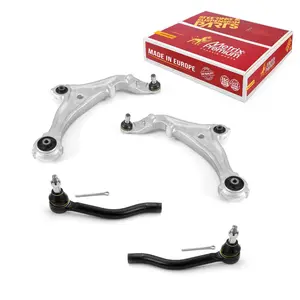 4 PCS - 2 Lower Control Arm and 2 Outer Tie Rod End Kit 97087MT
