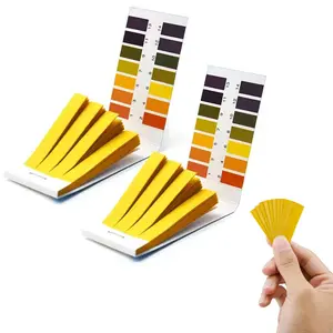 2 Pack Ph Test Strips, 160 Strips Per Pack, Ph Range 1-14, Accurate and Reliable, Fast Response in 5 Seconds, Ideal for Chemical Testing