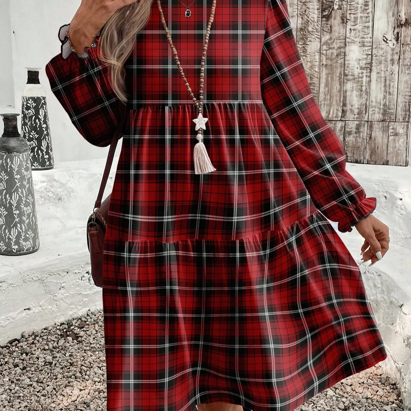 plus size winter dress Women's dresses (40-64) Product details Womens plus size long sleeve dresses Chic Plus Size Women's French