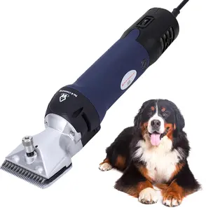 Professional Dog Grooming Clippers for Thick Coats - Shears Heavy Duty Hair Cutting Kit - Large Dog Shaver Set - Pet Trimmer for XL Large Dogs, Horses, Livestock