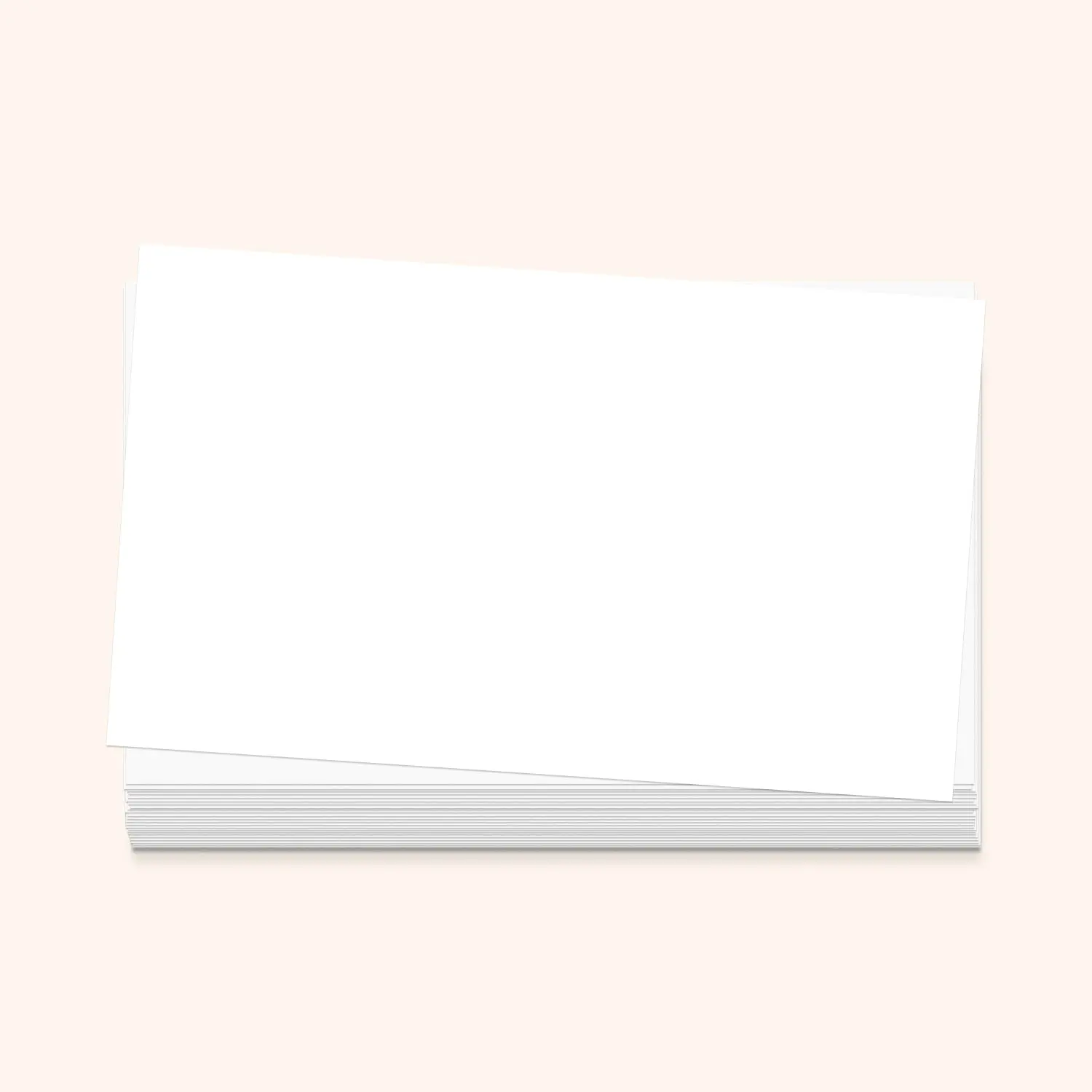 Plain White Postcards | Set of 100 | Size 3x5" Plain White Postcards | Set of 100 | Size 3x5"