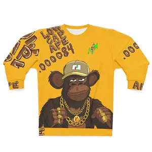 Low Cap Ape Graphic Sweatshirt — Crypto Streetwear