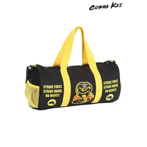 Cobra Kai Black Duffle Bag