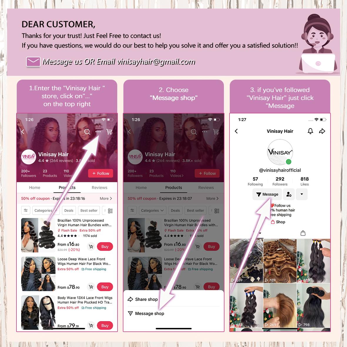Vinisay Body Wave Human Hair Bundles Raw Indian Human Hair Weave 3 4 Bundles Quick Weave with 4x4 13x4 Closure Extensions Natural Black Sew in Extension