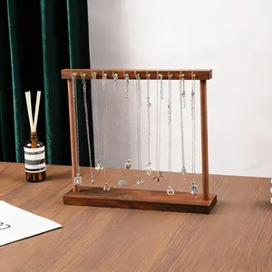 Jewelry Display Stand for Necklace Bracelet Earring Organiser, Ideal for Home Decoration & Gift Giving, Cinnamomum Pine Model Xinghao