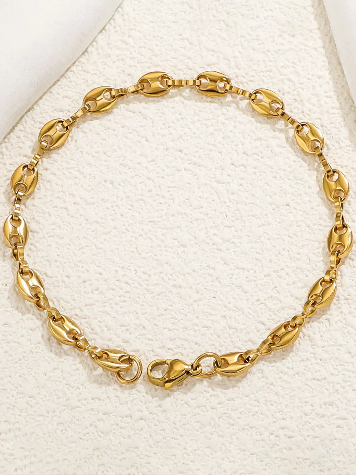Stainless Steel Pig Nose Necklace, Cuban Link Design, Fashionable Versatile Elegant Light Luxury, Stylish Accessory for All Occasions