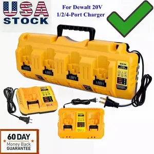 hardware-Battery With DCB104/DCB102 Charger For DEWALT 20V DCB200 DCB205