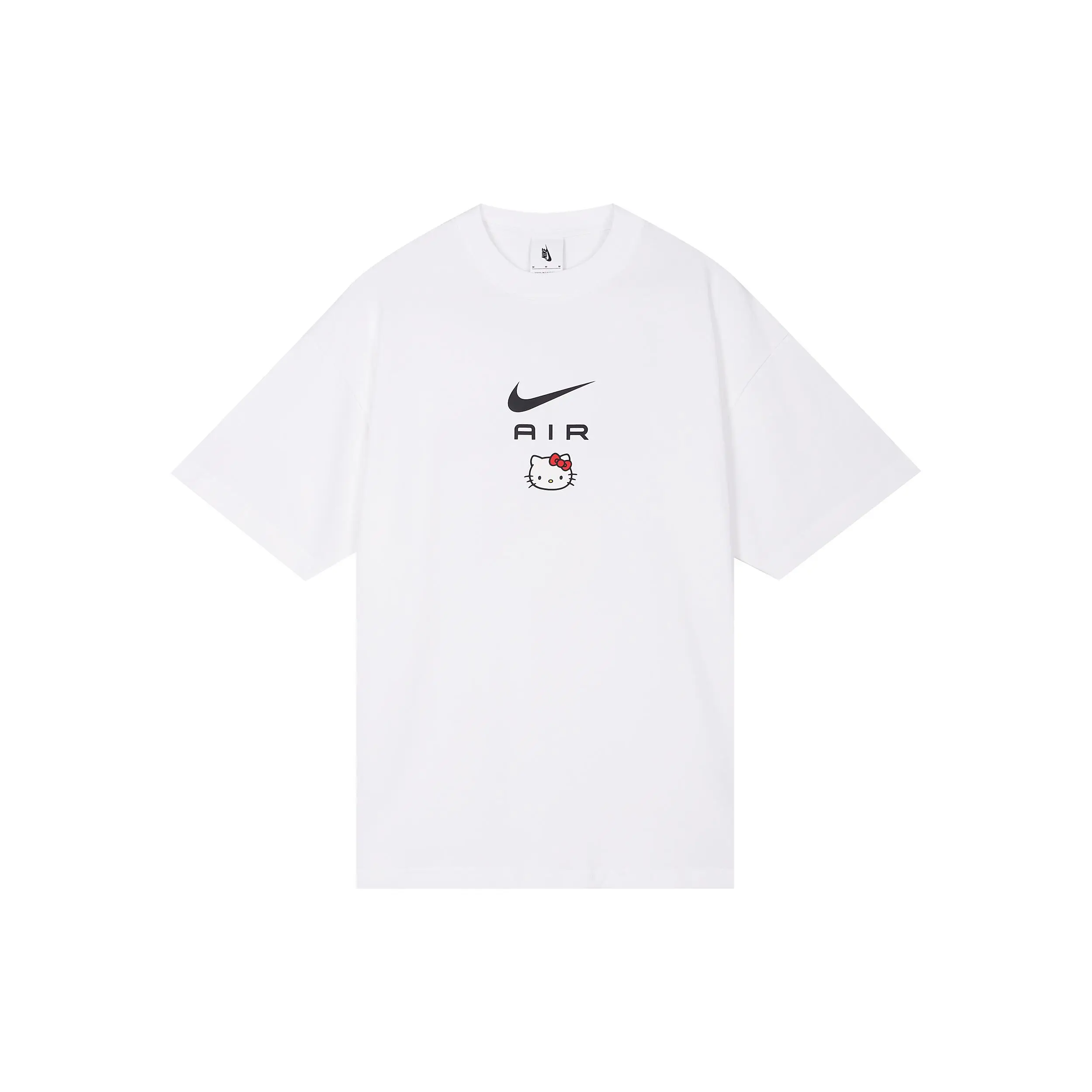 Nike X Hello Kitty Air T Shirt Asia Sizing Retro Unisex White DR6075-100