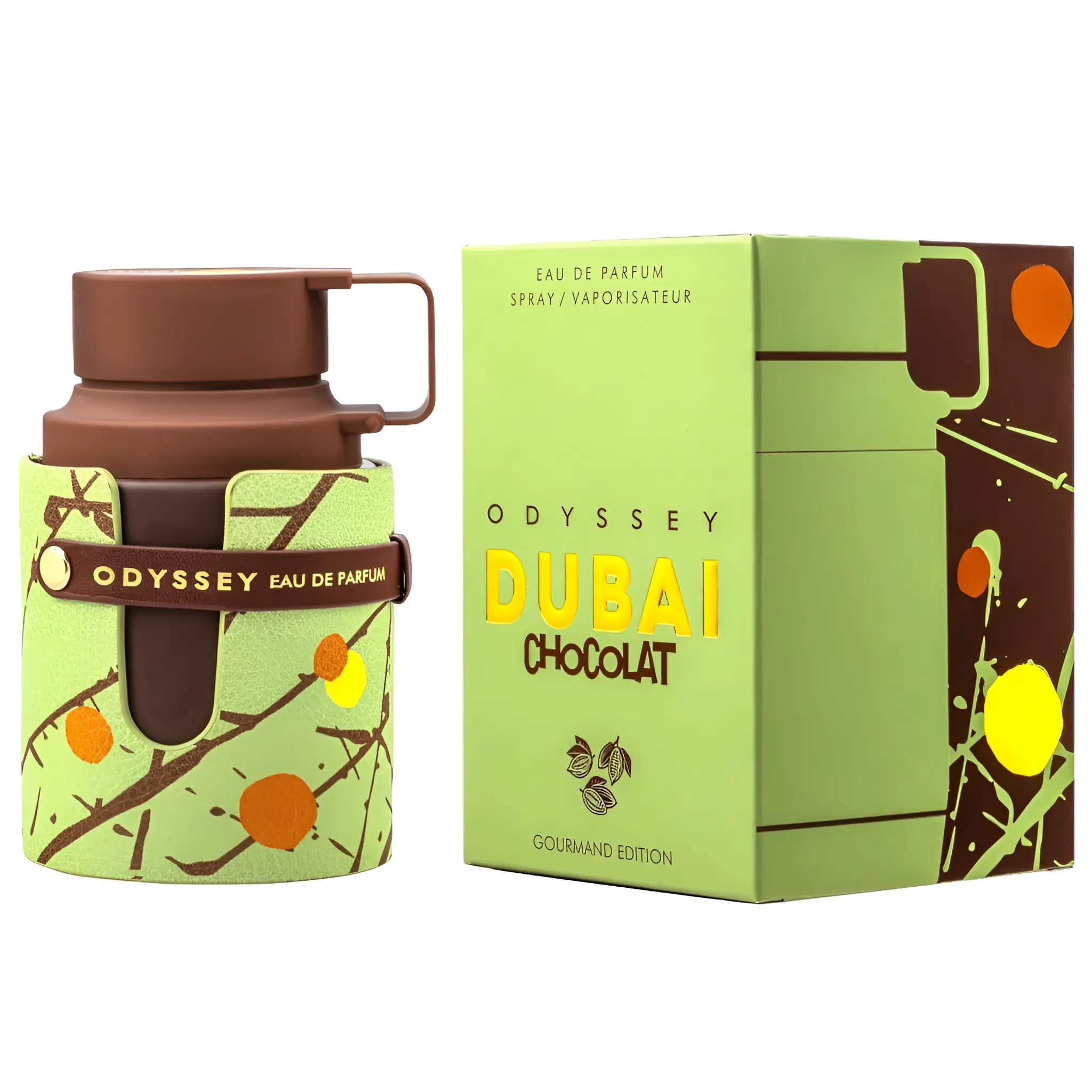 Armaf Odyssey Dubai Chocolat for Unisex Eau de Parfum Spray, 3.4 Ounce