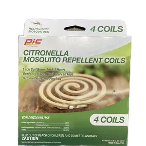 mosquito repellent coils Each Coil Burns For 5-7 HoursOutdoors Place 1 Coil Every 10 FeetUse on Patios and Porches solution effect