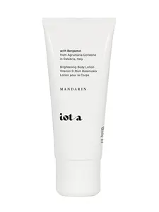 IOTA Brightening Body Lotion with Niacinamide Snow Mushroom Vitamin C Bergamot for Even Skin Tone 6.1 fl oz Italian Mandarin Scent Moisturizer