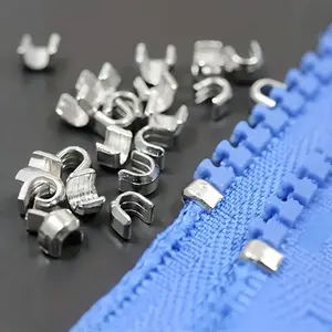 [Zipper Repair Parts] 20/50pcs Size 5 Zipper & U-shaped Zipper Parts - Repair zippers, prevent zipper pulls from coming off - Clothing and bag closure stopper repair parts