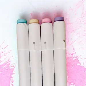 4 Pastel Mystery Alcohol Markers
