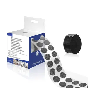 Dots with Adhesive for Classroom 100 Pack 3/4" Small Circles, Hook and Loop Self Adhesive Dots