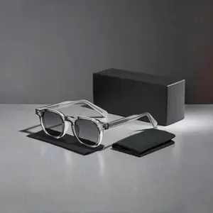 Men's  Square Sunglasses - Wide Fit, Retro Style, UV400, Lightweight Frame, Suitable for Driving and Daily Wear