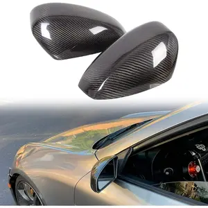 Mirror Covers Carbon Fiber Painted Compatible with 2003-2007 INFINITI G35 Coupe Mirror Cap Covers-TK