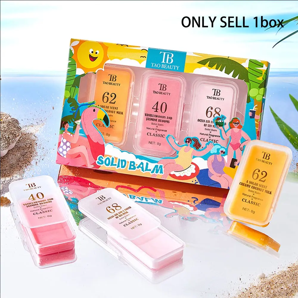 Pocket Perfume Set, Solid Fragrance, Long-Lasting Scent, Floral Scent, Compact Design, Leak-Proof, Non-Sticky, Ideal for Daily Use & Travel, Perfect Gift
