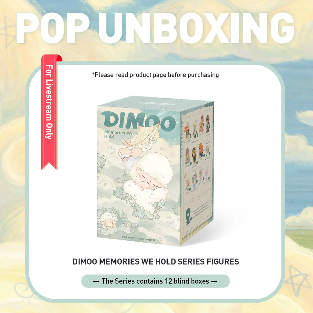 unboxing - DIMOO Memories We Hold Series Figures