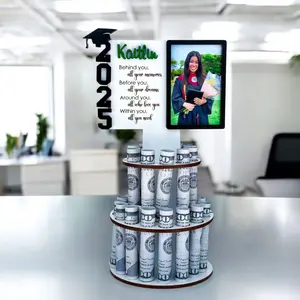 Personalized Graduation Money Holder 2025 - Custom Graduation Money Tree Gift (Design 3)